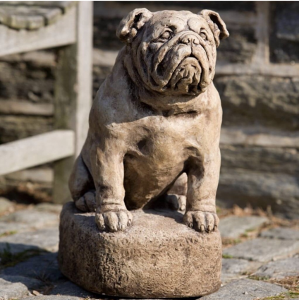 Petey Cast Stone Garden Statue