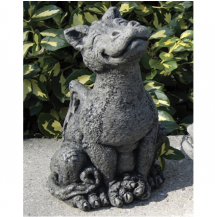 Lil Dragon Rexy Cast Stone Garden Statue
