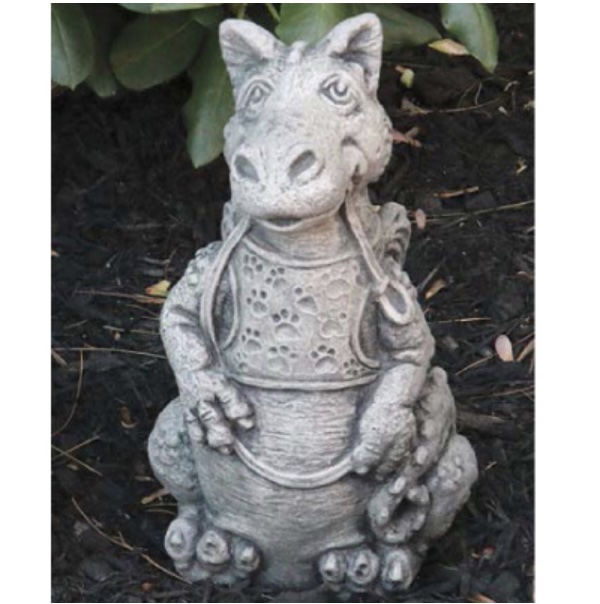 Lil Dragon Jackson Cast Stone Garden Statue