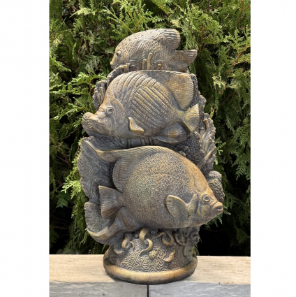 Tropical Reef Cast Stone Garden Statue