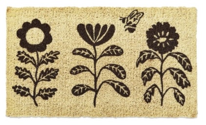 Flower Coir Doormat