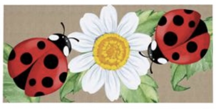 Welcoming Ladybugs Sassafras Switch Mat