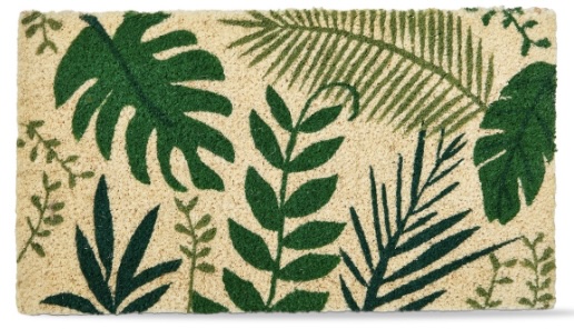 Jungle Green Coir Doormat
