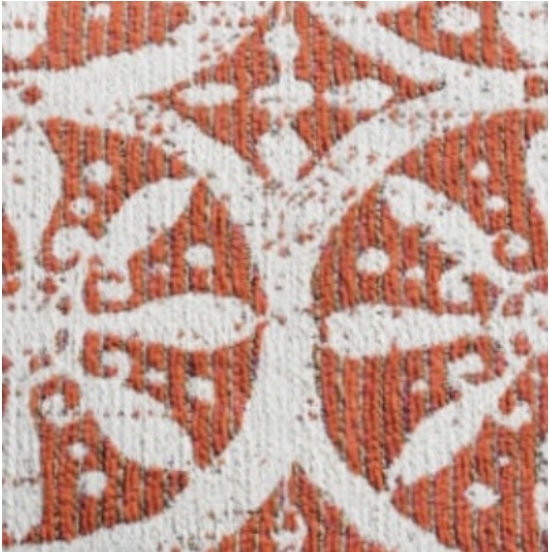 Rusty Pizzelle Pillow 12″ &times; 20″