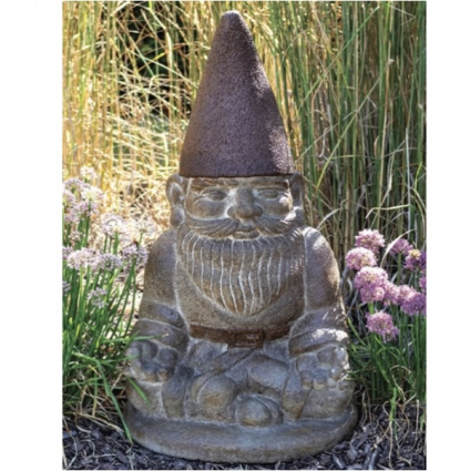 Zen Ziggy Cast Stone Garden Gnome