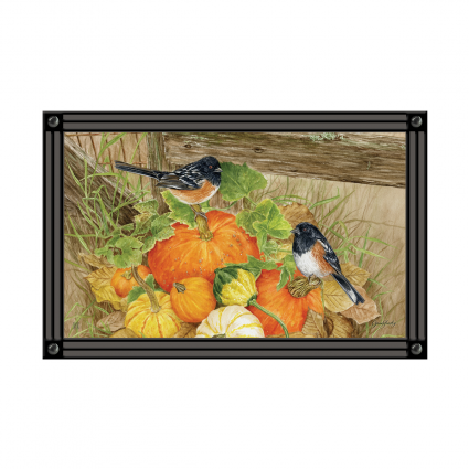 Harvest Haven Birds & Pumpkins Doormat