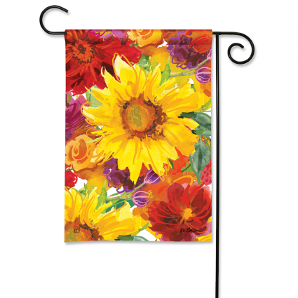 Falling for Blooms Floral Mini Flag