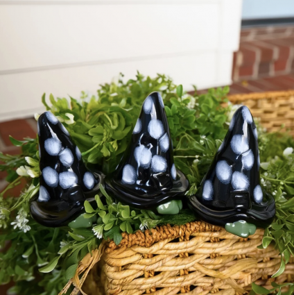 Witchyz Ceramic Witch Garden Stakes 12″