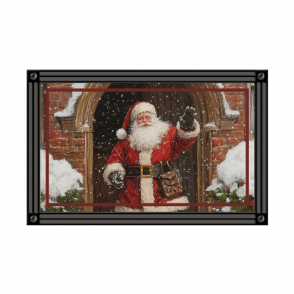 Greetings from Santa Doormat
