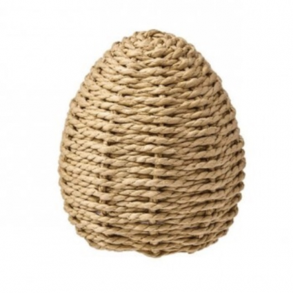 Woven Paper Twist Easter Egg 6″