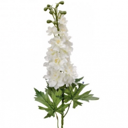 Cream/White Delphinium Stem 31.5″