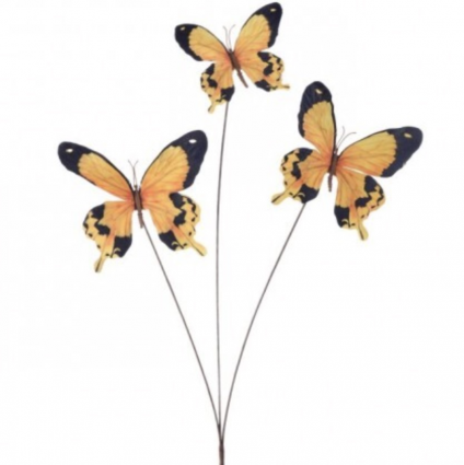 Yellow Butterfly Spray 28″