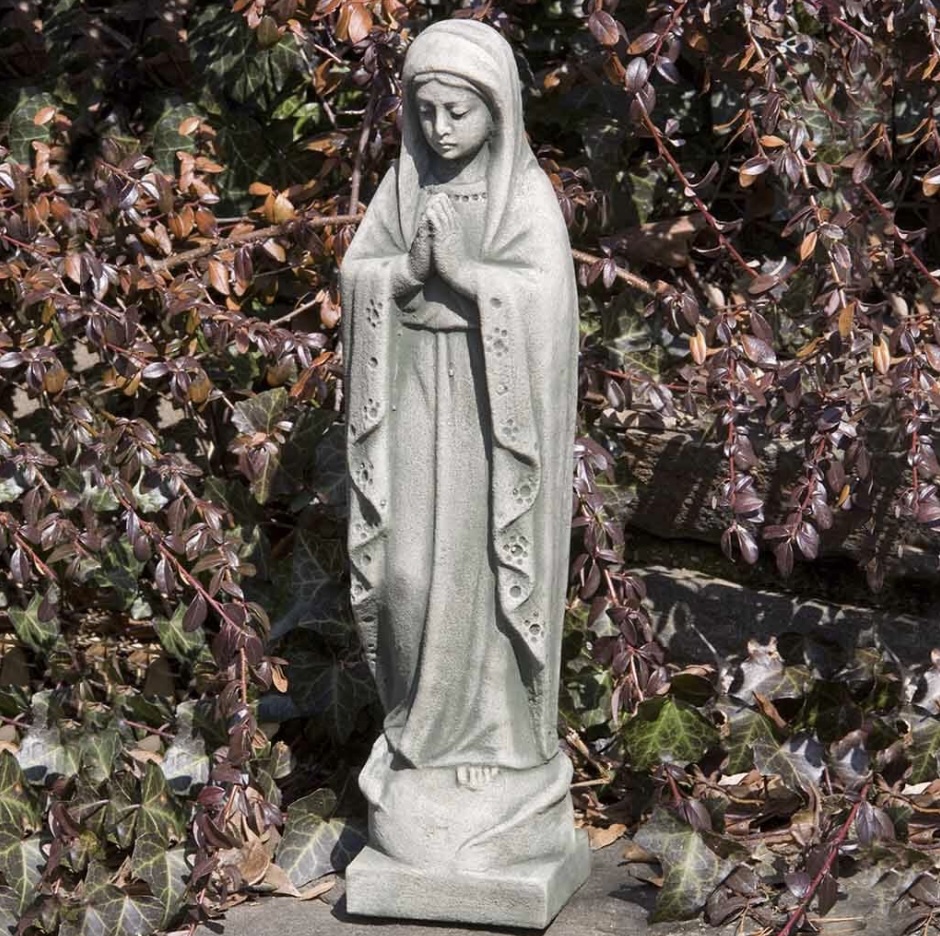 Madonna Cast Stone Garden Statue