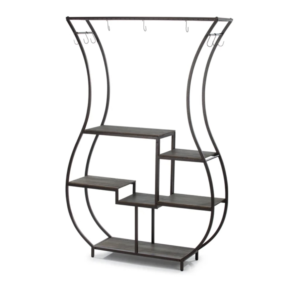 6-Tier Plant & Chime Holder Stand 47"