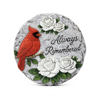 Always Remembered Concrete Garden Stone