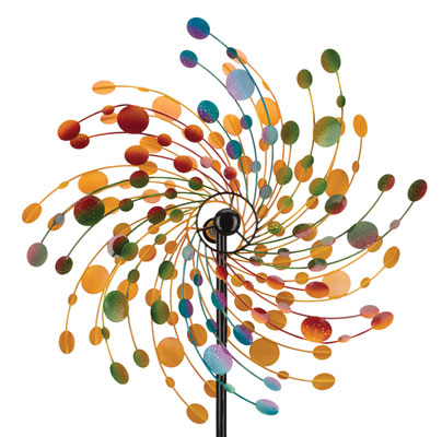 SPINNER, 32"W X 84"H CONFETTI