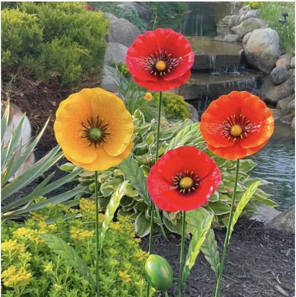 DECORATIVE GARDEN STAKES