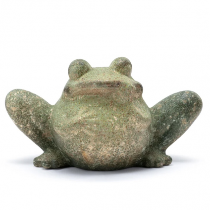Relaxed Frog Garden Figure 13.5"