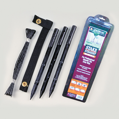 DeWitt Tree Stake Kit with 15" plastic stakes