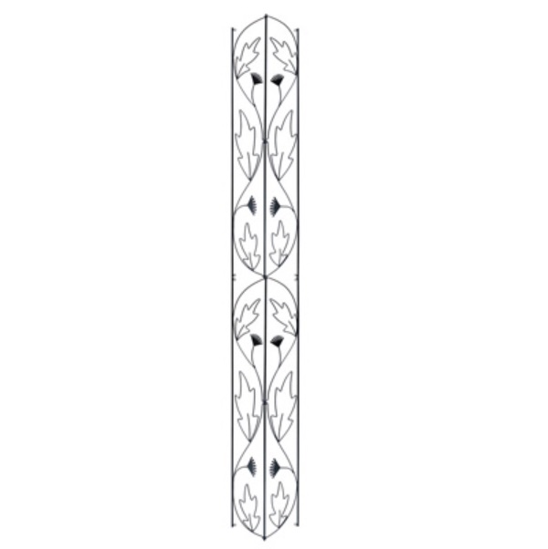 Two-Piece Steel Downspout Trellis 11.5" &times; 46"