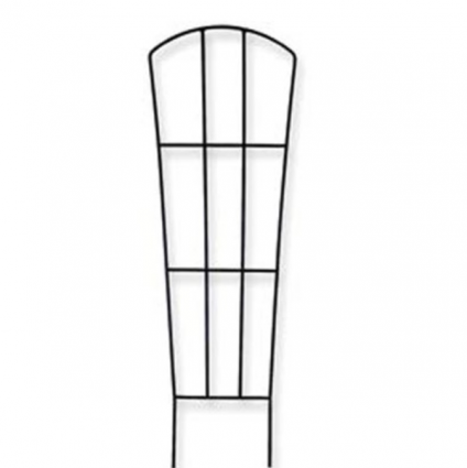 Black Fan Pot Trellis 12"