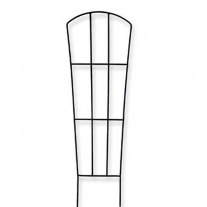 Black Fan Pot Trellis 12" x 36"