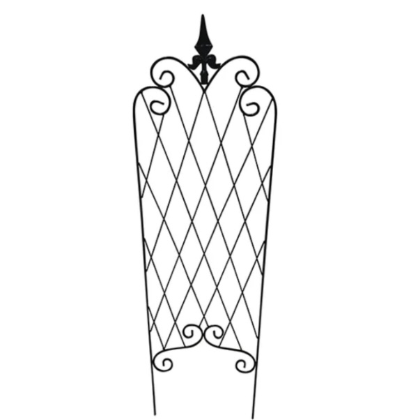 Black Josephine Trellis 15" x 48"
