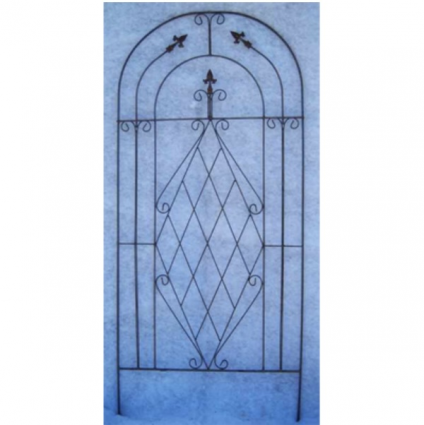 Triple Finial Trellis 33" x 75"