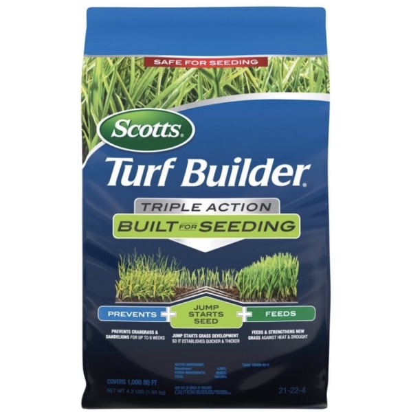 Scotts&reg; Turf Builder&reg; Triple Action Built For Seeding 17.2 lbs