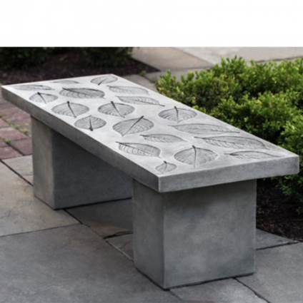 Hydrangea Leaf Bench 48.5"