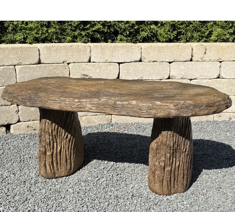 Slate Garden Bench 37"