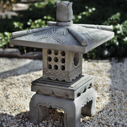 Bamboo Cement Pagoda 16"