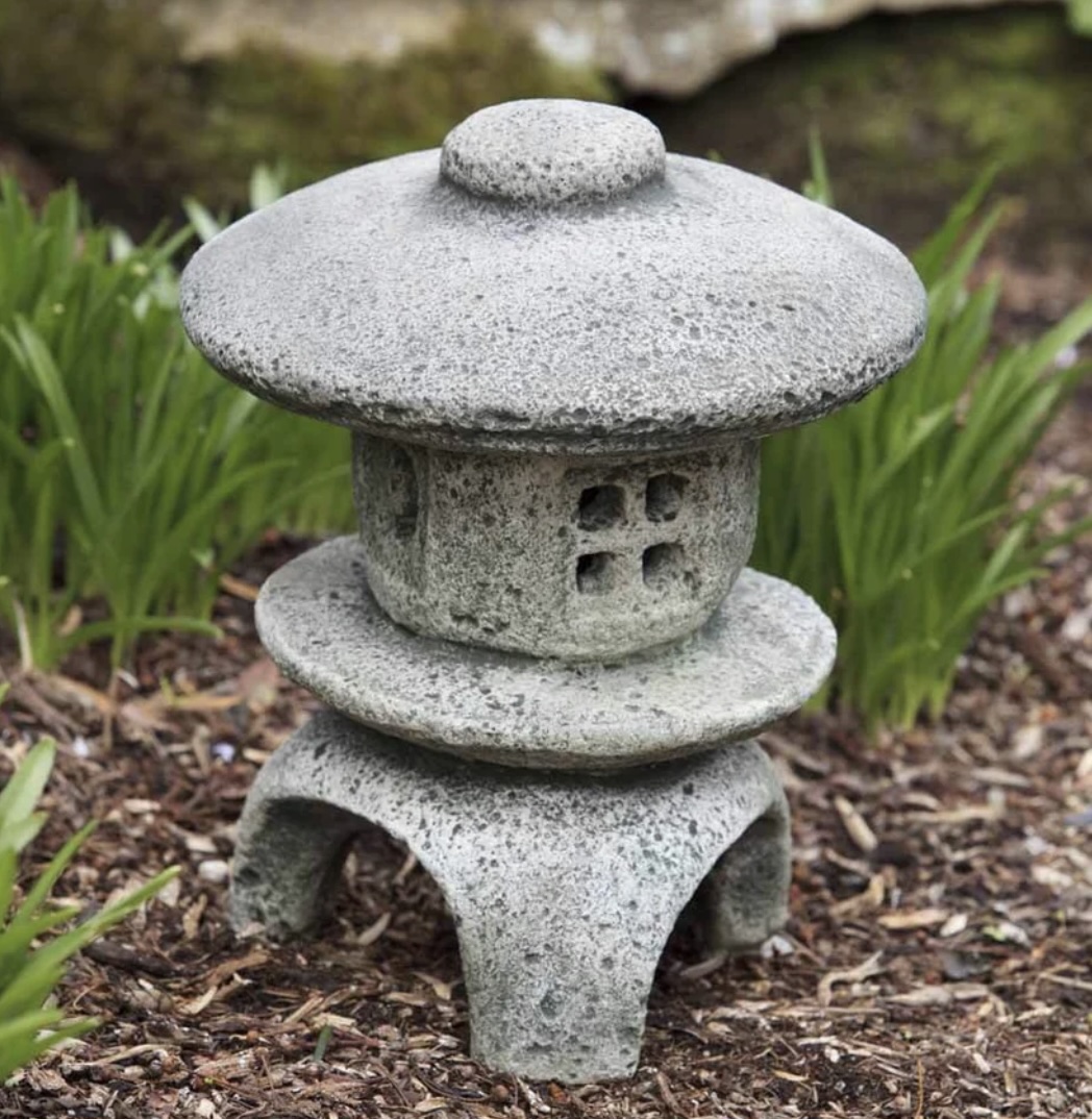 Mini Cement Pagoda 8.75"