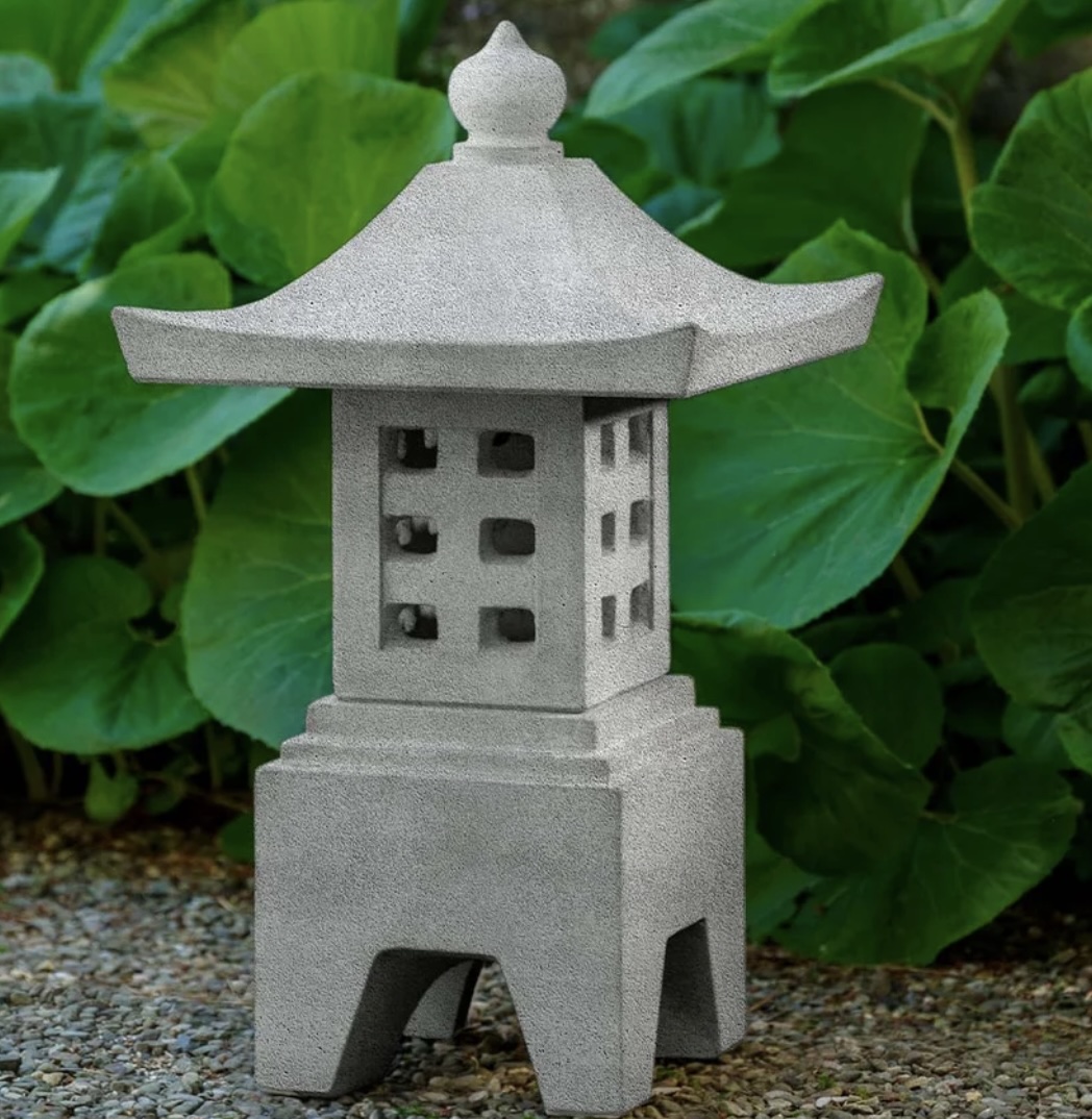 CONCRETE ORIENTAL LANTERNS