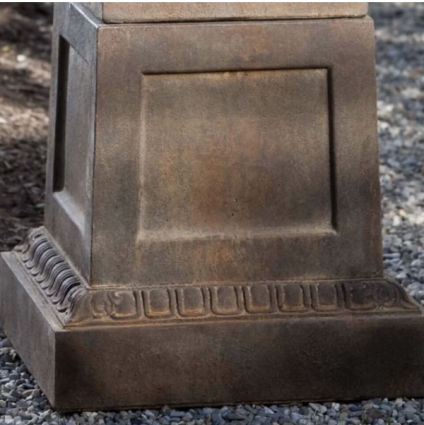 Williamsburg Jefferson Concrete Pedestal 19"