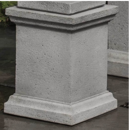 Low Wolcott Concrete Pedestal 9.5"