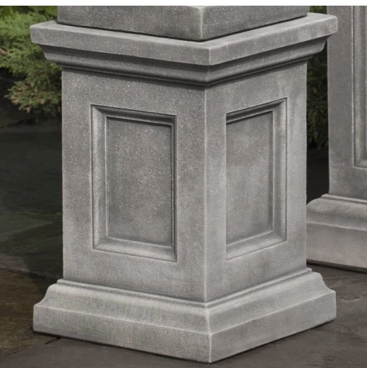 Low Lenox Concrete Pedestal 9.5"