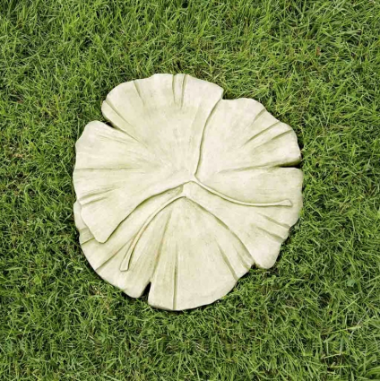 Ginkgo Leaf Cast Stone Stepping Stone 19"