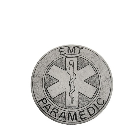EMT Paramedic Cast Stone Garden Plaque 10"