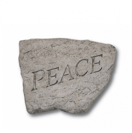 Peace Garden Stone 8"