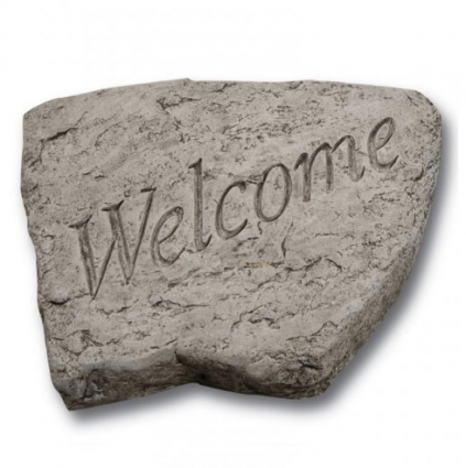 Welcome Garden Stone 8"
