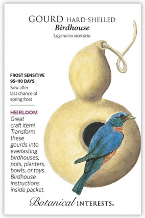 Birdhouse Hard-Shelled Gourd Seeds