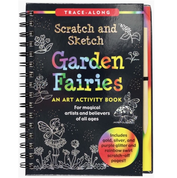 Garden Fairies Scratch and Sketch Activity Book