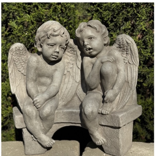 CONCRETE CHERUB OR ANGEL