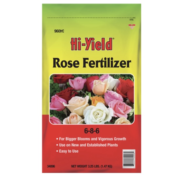 Hi-Yield Rose Fertilizer 6-8-6 3.25 lb