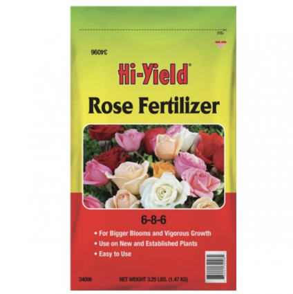 Hi-Yield Rose Fertilizer 6-8-6 3.25 lb