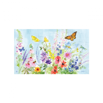 Wildflower Butterfly Doormat
