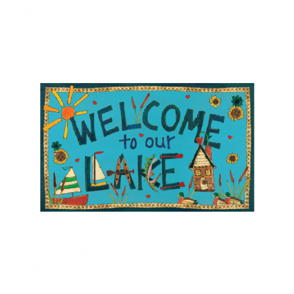 Live Love Lake Doormat