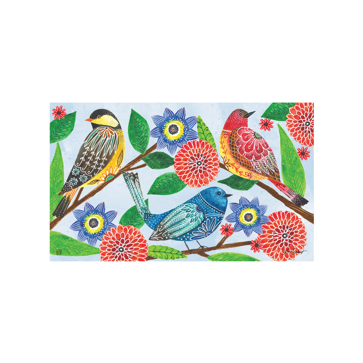 Bird Song Doormat