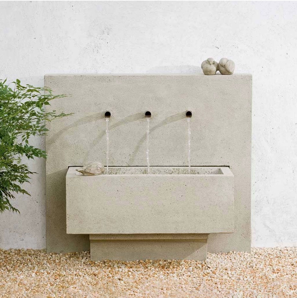 X3 Stone Fountain